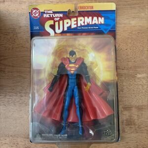 New The Return Of Superman Eradicator Action Figure DC Direct 2004 NEW